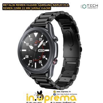 METALNI REMEN HUAWEI SAMSUNG NARUKVICA REMEN 22MM 22 MM SIRINA XIAOMI