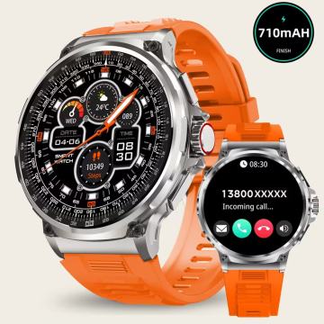 Muški sportski pametni sat Tizoop ima veliki okrugli HD zaslon