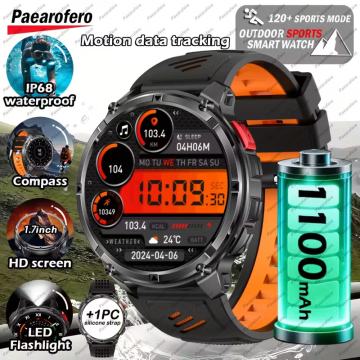 Pametni sat za muškarce 2025., 1,7-inčni HD zaslon