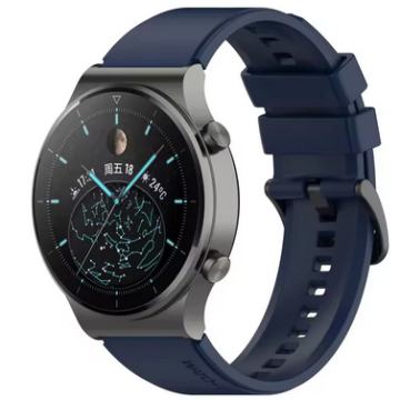 REMEN SILIKONSKI PLAVI 22mm