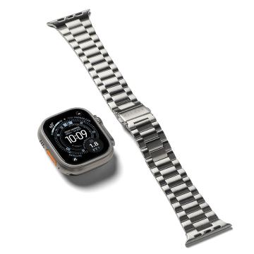 RINGKE METAL ONE AIR APPLE WATCH 8/9/10/11/SE/ULTRA (44-49mm) srebrna