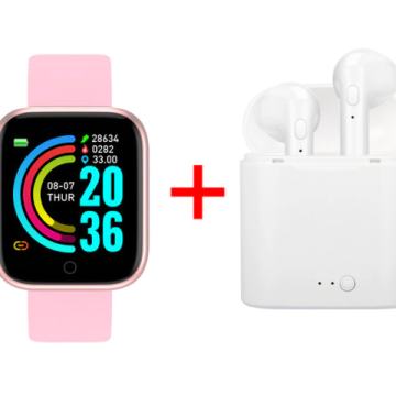 ROZI PAMETNI SAT D20 PRO SMART WATCH Y68 BLUETOOTH SA BEŽIČNIM SLUŠALI