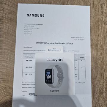 SAMSUNG GALAXY FIT 3 ZAPAKIRAN GARANCIJA