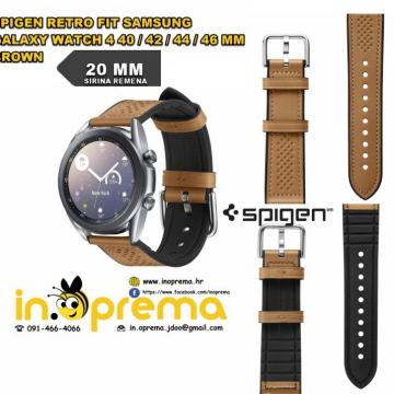 SAMSUNG GALAXY WATCH 4 40 42 44 46 MM NARUKVICA REMEN KOZNI SPIGEN