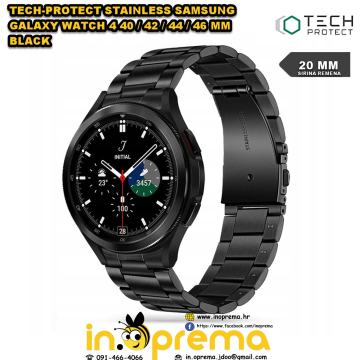 SAMSUNG GALAXY WATCH 4 40 42 44 46 MM NARUKVICA REMEN STAINLESS 20MM