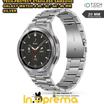 SAMSUNG GALAXY WATCH 4 40 42 44 46 MM NARUKVICA REMEN STAINLESS 20MM