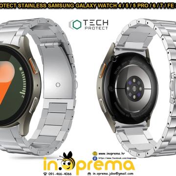 SAMSUNG GALAXY WATCH 4 5 5 PRO 6 7 FE NARUKVICA REMEN METALNA STAINLES