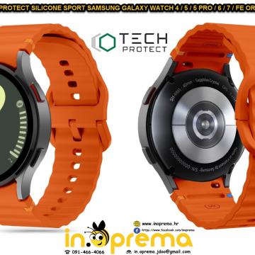 SAMSUNG GALAXY WATCH 4 5 5 PRO 6 7 FE NARUKVICA REMEN SILIKONSKA SPORT
