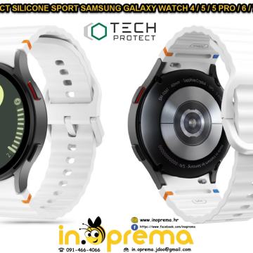 SAMSUNG GALAXY WATCH 4 5 5 PRO 6 7 FE NARUKVICA REMEN SILIKONSKA SPORT