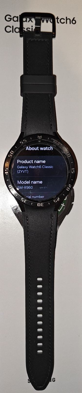 Samsung Galaxy Watch 6 Classic 47mm crni bluetooth