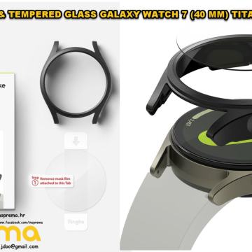 SAMSUNG GALAXY WATCH 7 40 MM 44MM MASKICA SET KALJENO STAKLO ZASTITNO