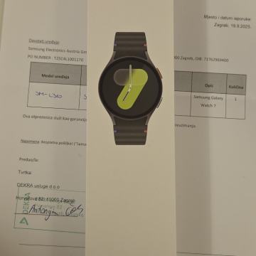 Samsung Galaxy Watch 7 44mm - NOVO, ZAPAKIRANO, GARANCIJA