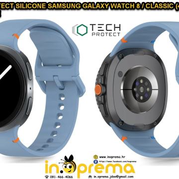SAMSUNG GALAXY WATCH 8 CLASSIC 40 44 46 NARUKVICA REMEN SILIKONSKI