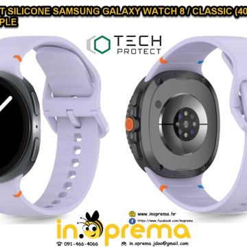 SAMSUNG GALAXY WATCH 8 CLASSIC 40 44 46 NARUKVICA REMEN SILIKONSKI