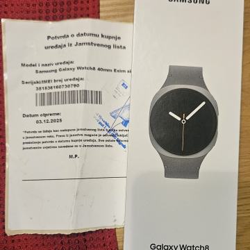 Samsung galaxy watch 8 zapakirano