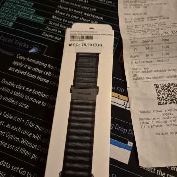 SAMSUNG GALAXY Watch Ultra 2 + Ultra Trail Remen / Račun  / Garancija