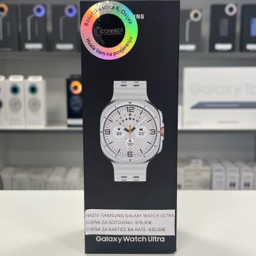 SAMSUNG GALAXY WATCH ULTRA 47 MM NOVO DO 36 RATA iConnect servis