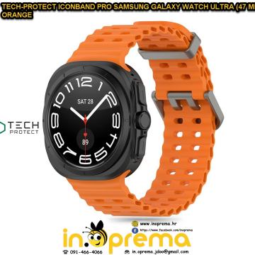 SAMSUNG GALAXY WATCH ULTRA 47 MM NARUKVICA REMEN SILIKONSKA 47MM