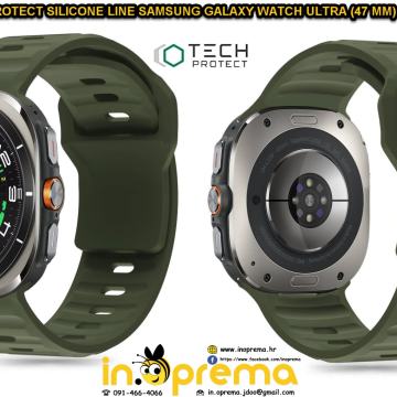SAMSUNG GALAXY WATCH ULTRA 47 MM NARUKVICA REMEN SILIKONSKA 47MM