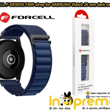 SAMSUNG HUAWEI AMAZFIT NARUKVICA REMEN 20MM 20 MM NAJLONSKI SILIKONSKI