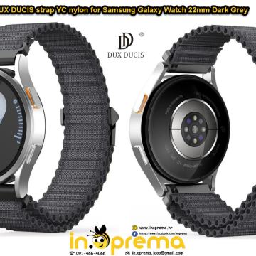 SAMSUNG HUAWEI AMAZFIT NARUKVICA REMEN 22MM 22 MM NAJLONSKI SILIKONSKI