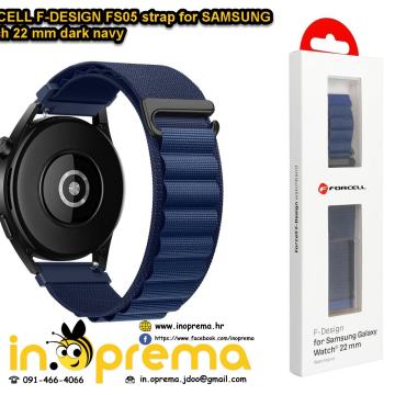 SAMSUNG HUAWEI AMAZFIT NARUKVICA REMEN 22MM 22 MM NAJLONSKI SILIKONSKI