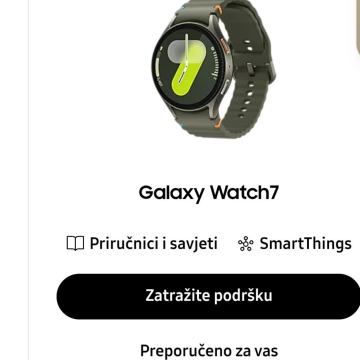Samsung Watch 7 SA GARANCIJOM RACUNOM