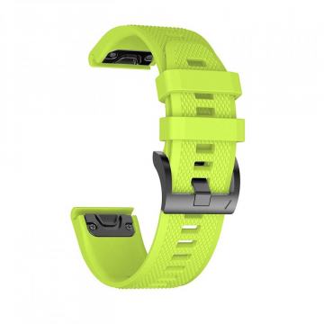 SMOOTH narukvica za GARMIN FENIX 3/5X/3HR/5X PLUS/6X/6X PRO (green)