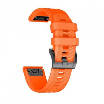 SMOOTH narukvica za GARMIN FENIX 3/5X/3HR/5X PLUS/6X/6X PRO (orange)