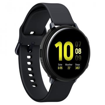 SPIGEN LIQUID AIR maskica za GALAXY WATCH ACTIVE 2 (44mm) crna