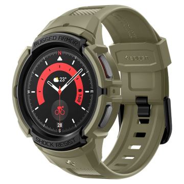 SPIGEN RUGGED ARMOR ”PRO” GALAXY WATCH 5 PRO 45 MMmm (VINTAGE KHAKI)