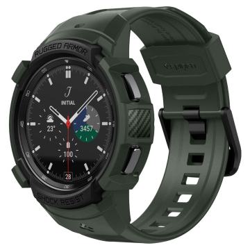 SPIGEN RUGGED ARMOR ”PRO” narukvica GALAXY WATCH 4 CLASSIC 46mm GREEN