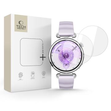 TECH-PROTECT GLASS FIT+ 2 kaljena stakla za HUAWEI WATCH GT 6 (41 mm)