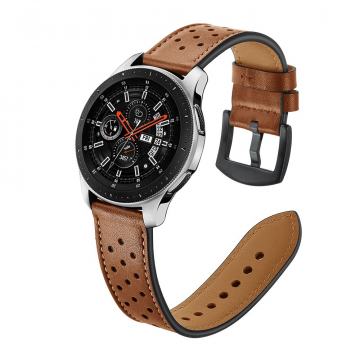 TECH-PROTECT kožna narukvica za SAMSUNG GALAXY WATCH 42mm smeđa