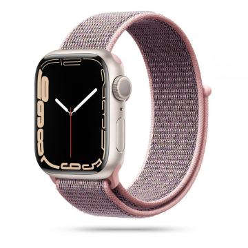 TECH-PROTECT NYLON za APPLE WATCH 4 / 5 / 6 / 7 / SE (38/40/41mm) PINK