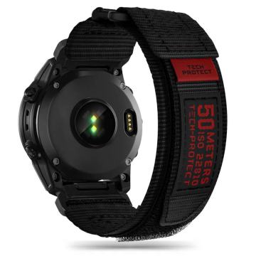 TECH-PROTECT SCOUT PRO narukvica GARMIN FENIX 5 / 6 / 6 PRO / 7 (crna)