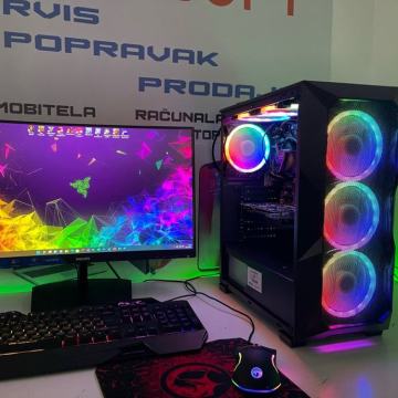 ✅ GAMING PC NOVO ✅ i5-14400F | 16GB DDR4  | RTX4060 | 27" Monitor