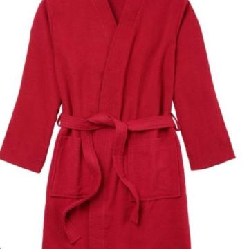 CRVENI FROTIRNI KUĆNI OGRTAČ vel. UNI