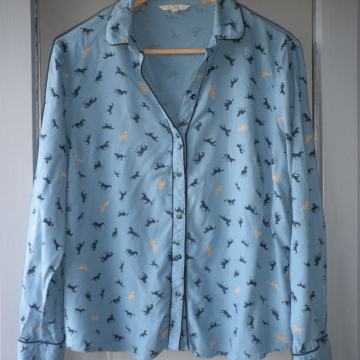 ŽENSKA LAGANA PAMUČNA PIDŽAMA GORNJI DIO 42 - 44 L