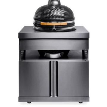 Vanjska kuhinja Crni inox Kamado module 8388