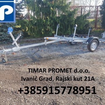 Univerzalna prikolica za plovila kiperica ND750