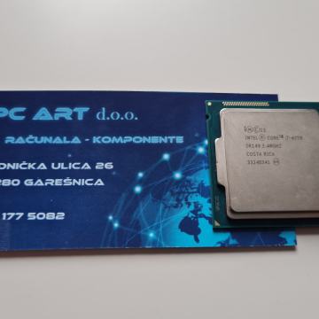 Intel Core i7 4770, 4 x 3.40 GHz, Socket 1150 - Jamstvo / R1 / PDV