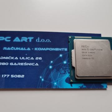 Intel Core i7 4790, 4 x 3.60 GHz, Socket 1150 - Račun / R1 / Jamstvo