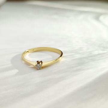 14K ZLATNI PRSTEN 1,47G***24RATE***R1***