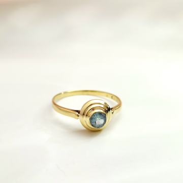 14K ZLATNI PRSTEN 1,6G***24RATE***R1**