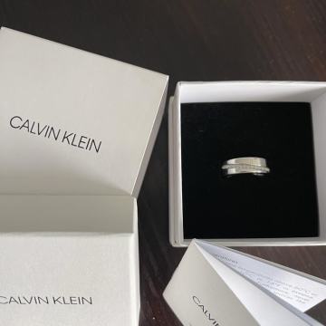 CALVIN CLAIN novi srebrni prsten