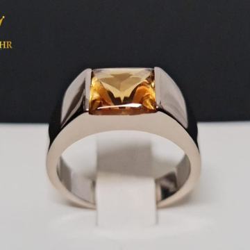 CARTIER TANK CITRINE RING / R1, RATE !