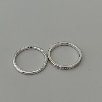 Dva prstena u stilu verica  /TOTALNA ČISTKA