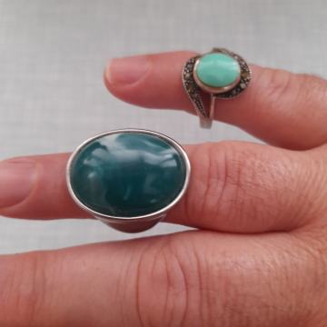 dva starinska prstena-komplet