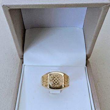 Hajduk prsten - 14k zlato